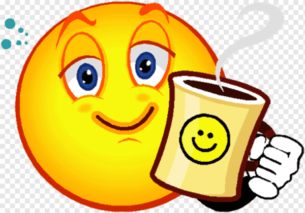 Смайлик кофе