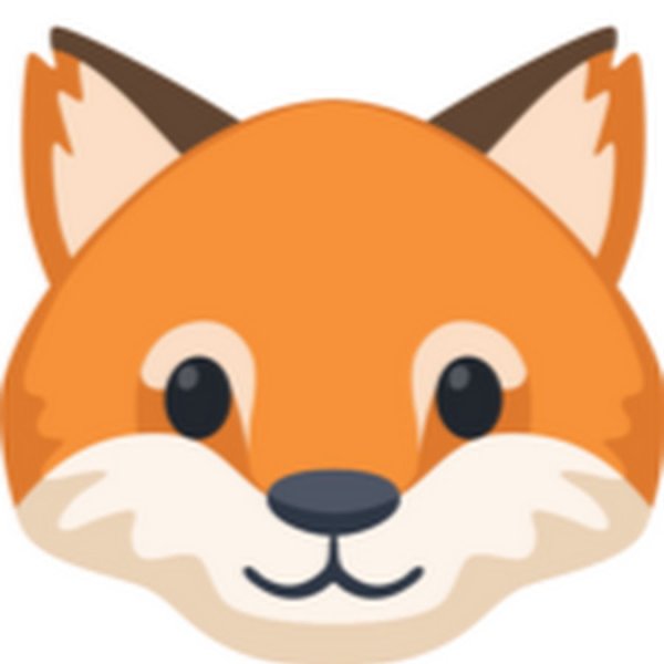 Эмодзи Лисенок