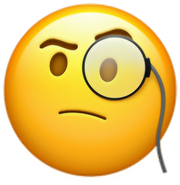 Сомневающийся смайлик