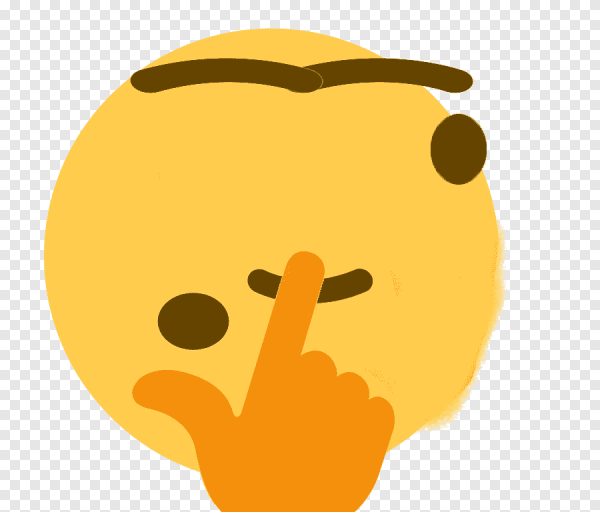 Задумчивый смайлик