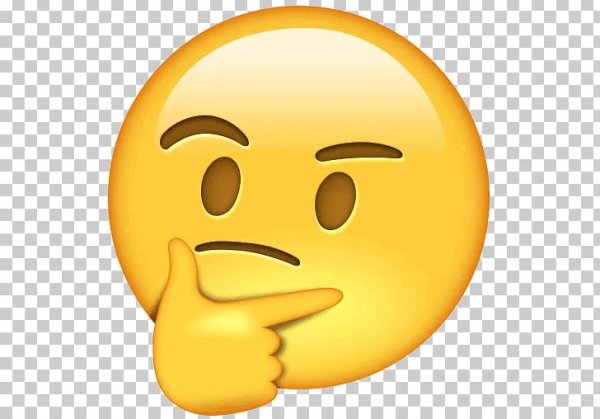 Задумчивый смайлик