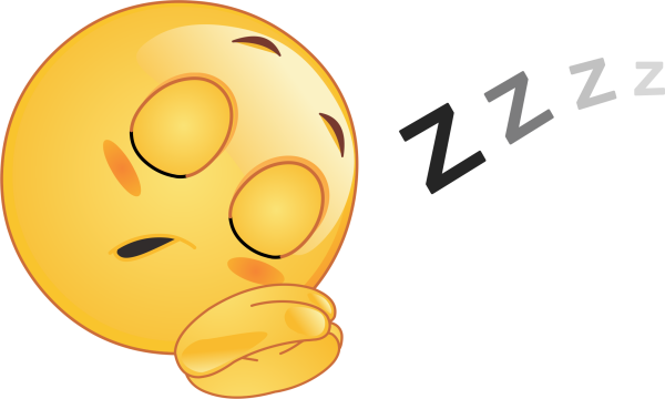 Emoji спит