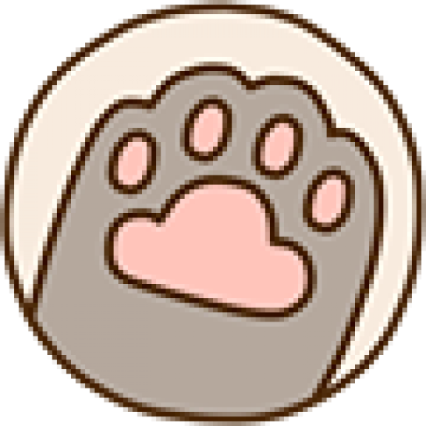 Кот Пушин лапка