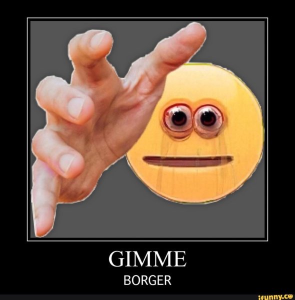 Смайлик с тянущейся рукой