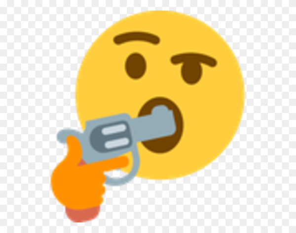 Смайлик с пистолетом