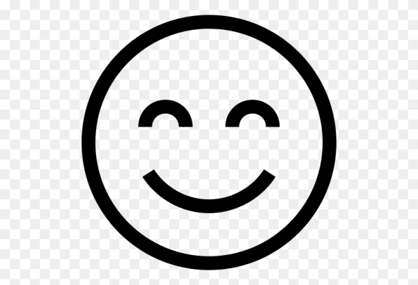 Пиктограмма радостное лицо