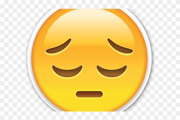 Грустный смайлик