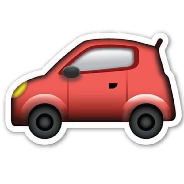 Смайлик автомобиль