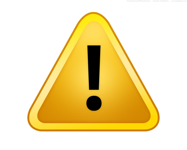 Значок предупреждения