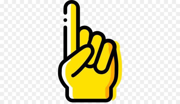 Указательный палец вверх