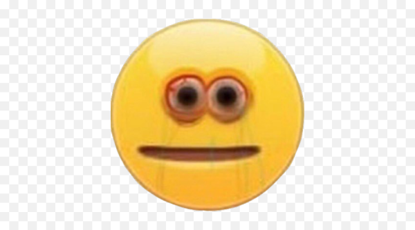 Смайлик с красными глазами