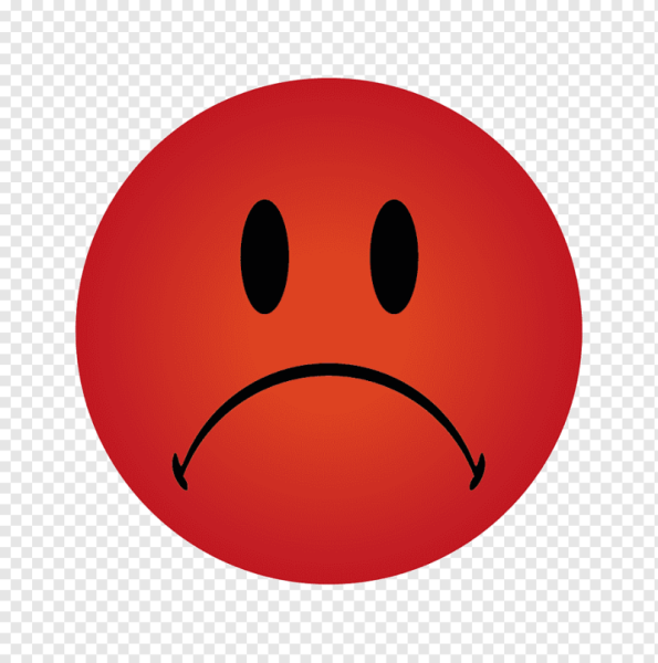 Смайлики красного цвета