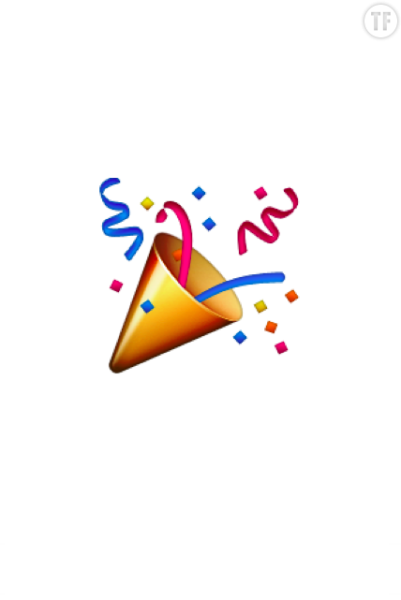 Эмодзи хлопушка