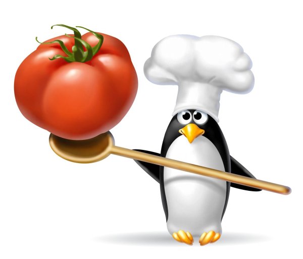 Пингвин повар