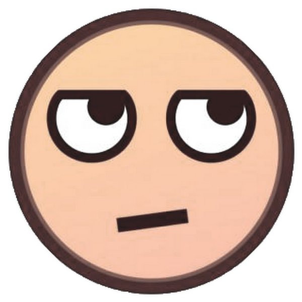 Смайл закатывающий глаза