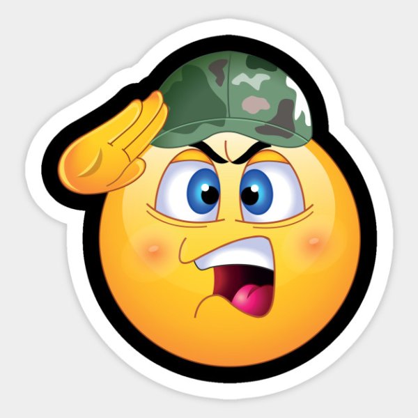 Смайлик военный