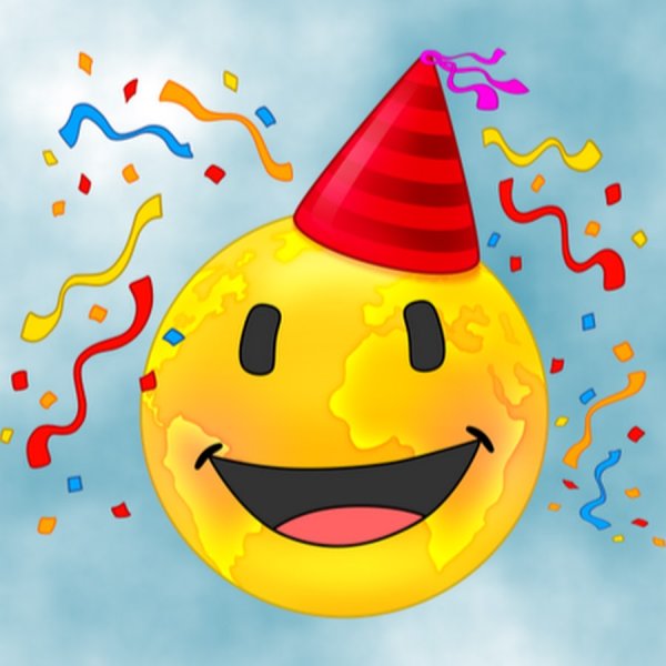 Праздничный смайлик