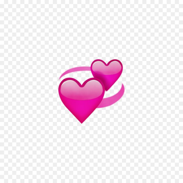 Сердечко розовое эмодзи