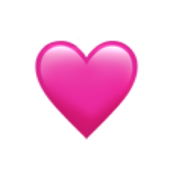 ЭМОДЖИ розовое сердце