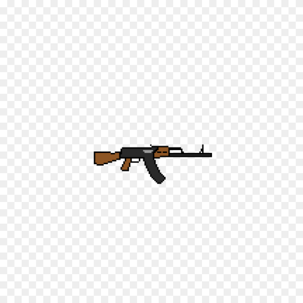 Пиксельный автомат ak47