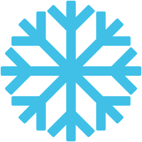 Эмодзи Снежинка айфон