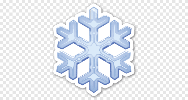 Снежинки смайлики