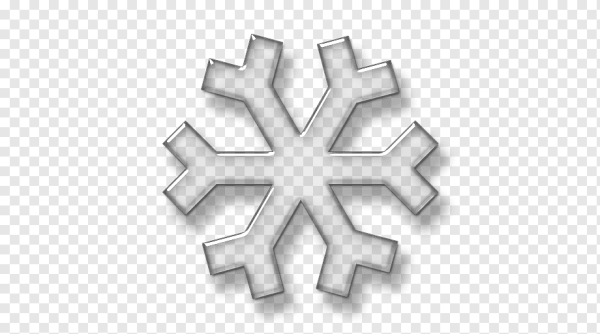 Снежинки смайлики