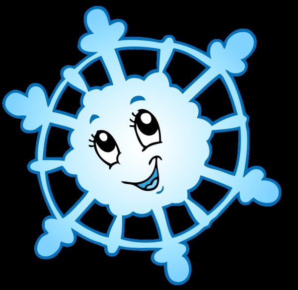 Наклейка ледяные снежинки