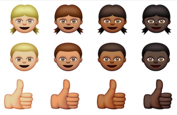 Темнокожий эмодзи