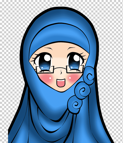 Смайл в хиджабе