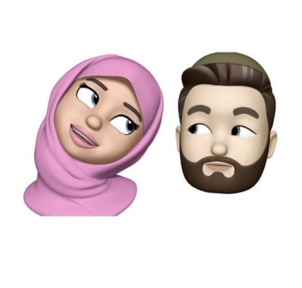 Стикер мусульманка
