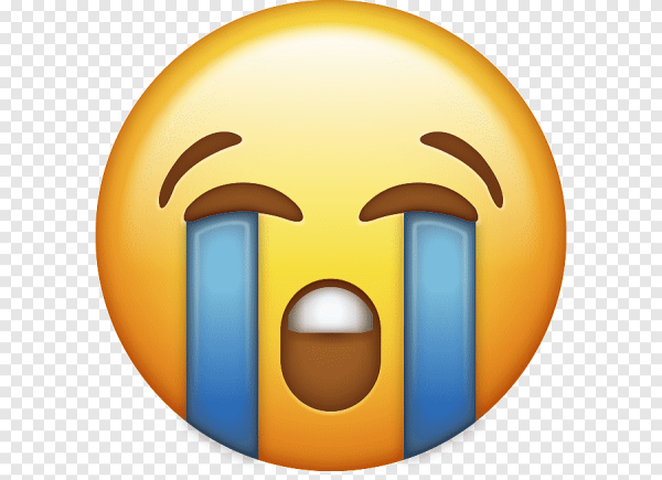 Смайлик плачет