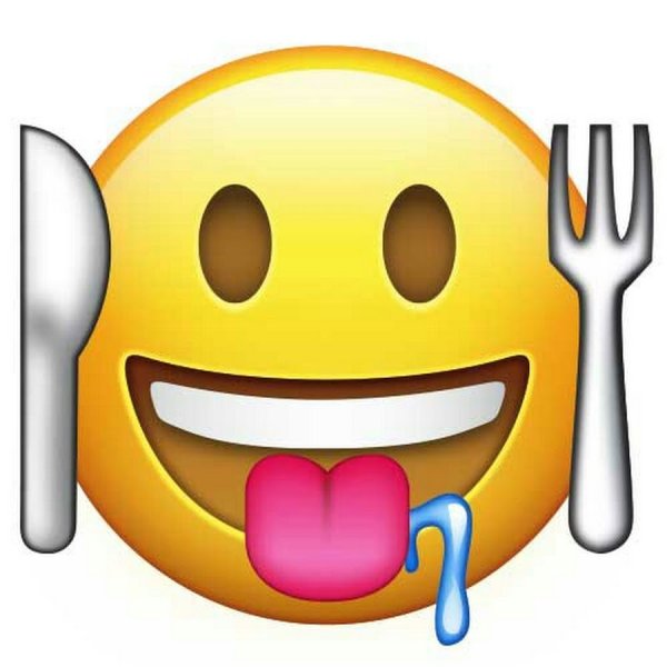 Смайлик слюни текут