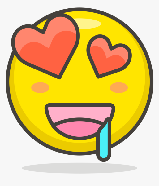 Сердечки в глазах