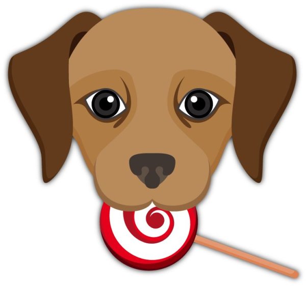 Смайлик щенок