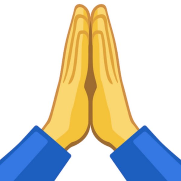 Сложенные руки эмодзи