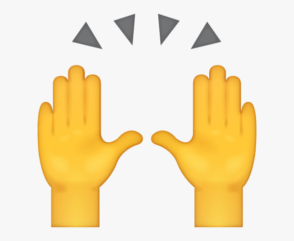 Смайлик с двумя руками