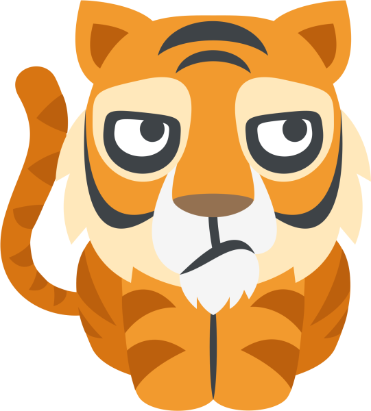 ЭМОДЖИ тигр