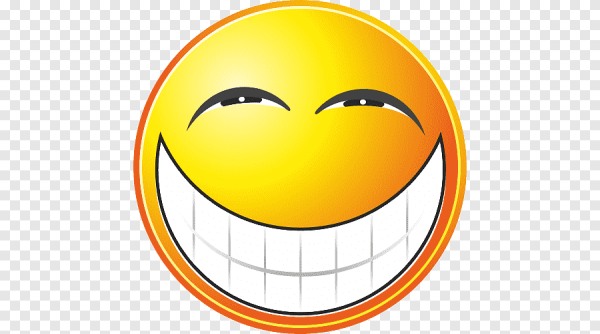 Смайлик с широкой улыбкой