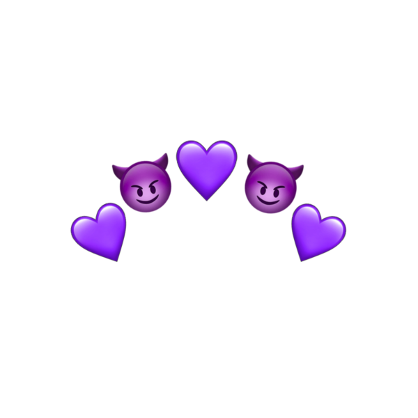 Сердечки над головой