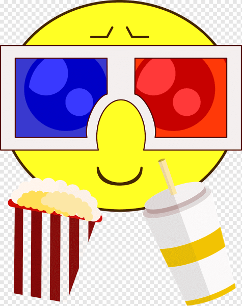 Смайлик в кинотеатре