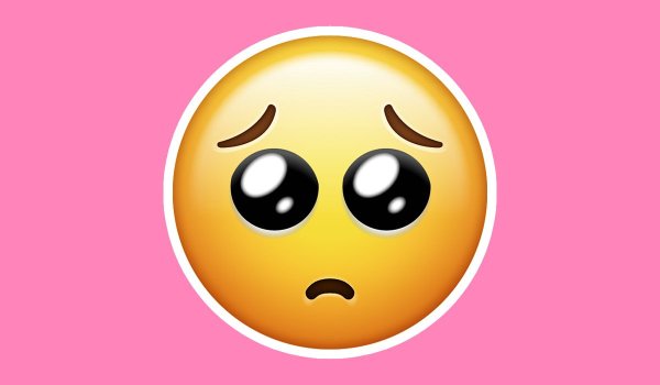 Смайлик с глазами милыми