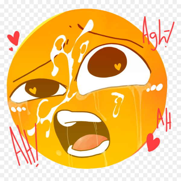 Ахегао эмодзи Дискорд