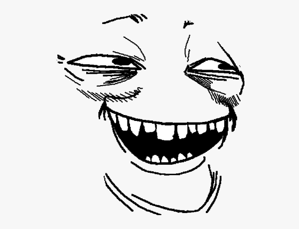 Улыбающееся лицо Мем