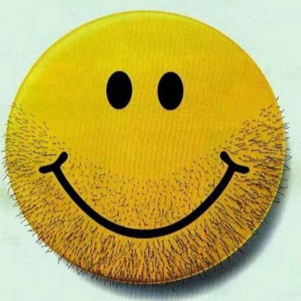 Смайл с бородой