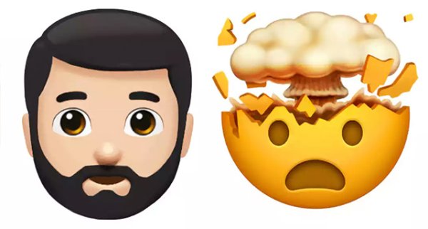Мужчина с бородой Emoji