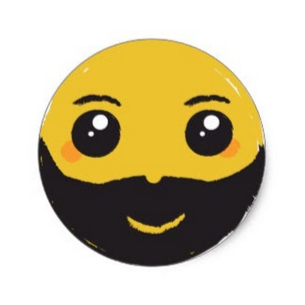 ЭМОДЖИ бородатый человек