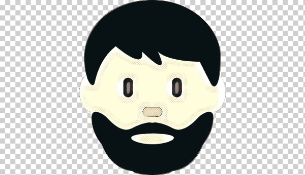 Смайлик с щетиной