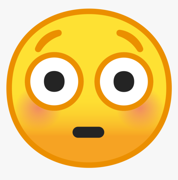 Смайл с вытаращенными глазами