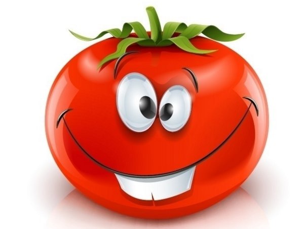 Помидор с глазами